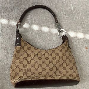 Vintage Brown and tan Gucci bag